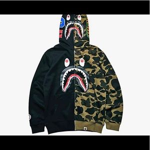 Bape camo hoodie